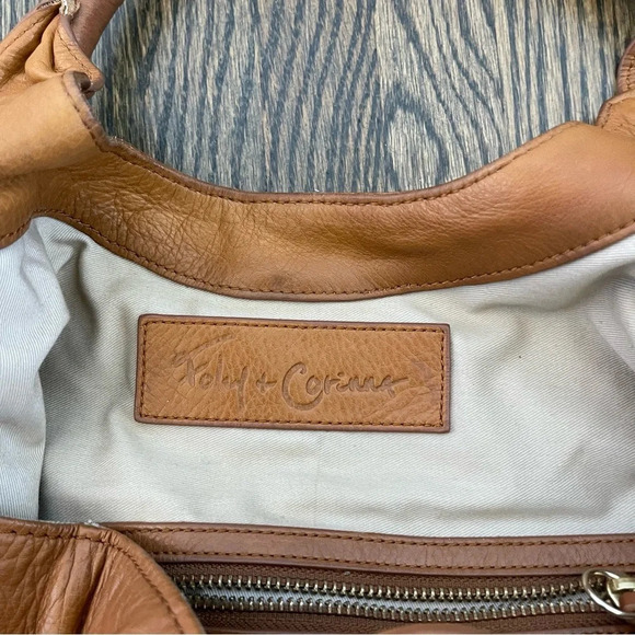 Foley + Corinna Tan Leather Shoulder Bag - Picture 7 of 10
